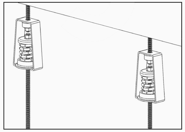 ZTY型弹簧减振器安装说明/图纸介绍