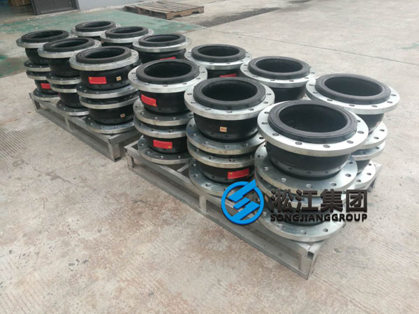DN250 Fluororubber Soft Joint Delivered to Fuqing City Site