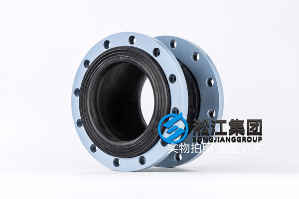 Installation of expansion joint for Guangzhou pump inlet and outlet, specification DN150/DN200
